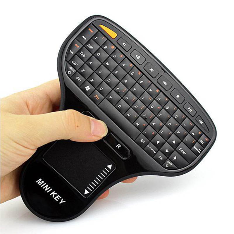 N5903 2.4GHz RF Wireless Mini Multimedia Keyboard Keypad with Touchpad Remote Control for Android TV Box / Android MINI PC