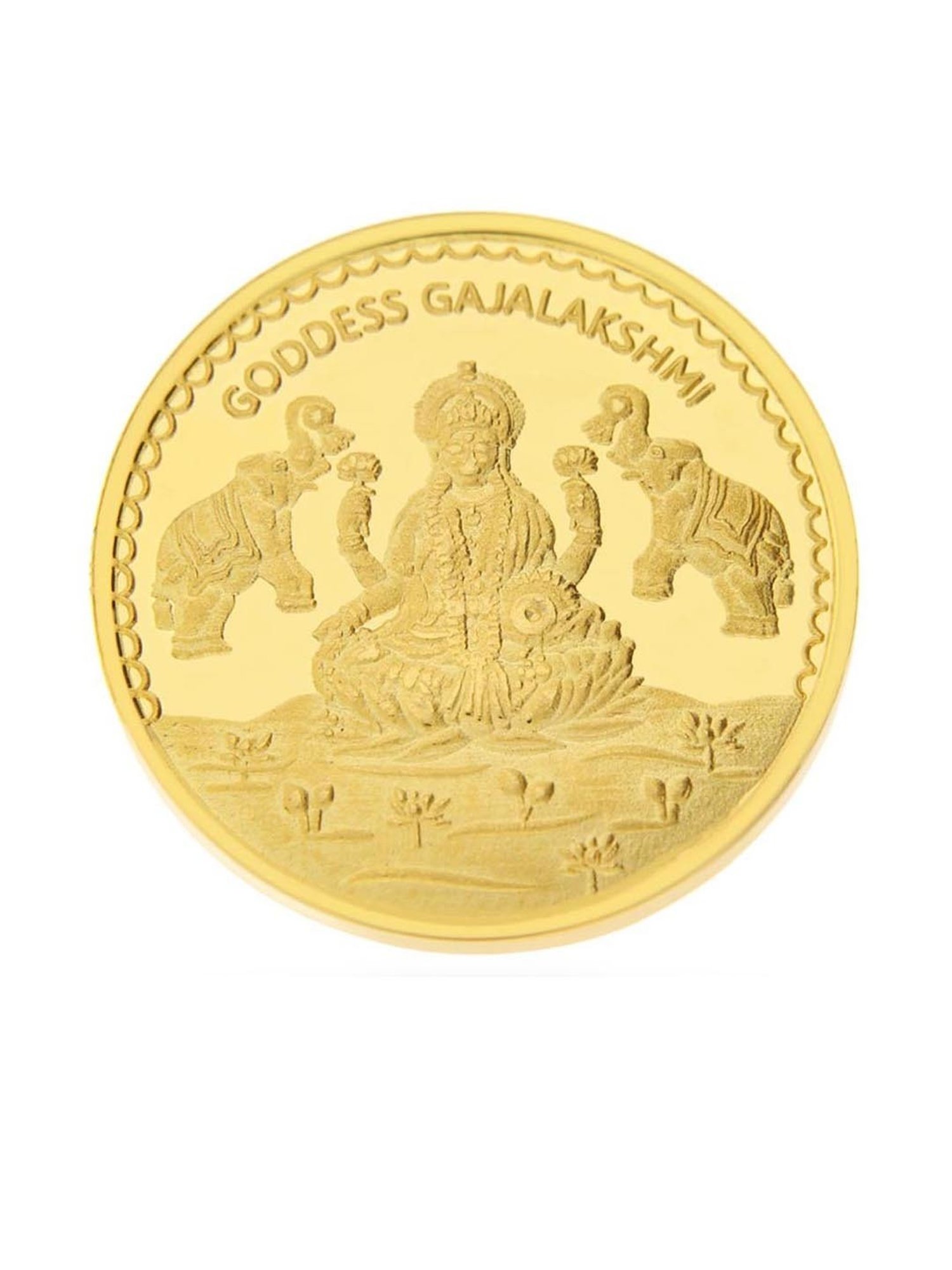 CKC Goddess Lakshmi 22k 2gm Gold Coin