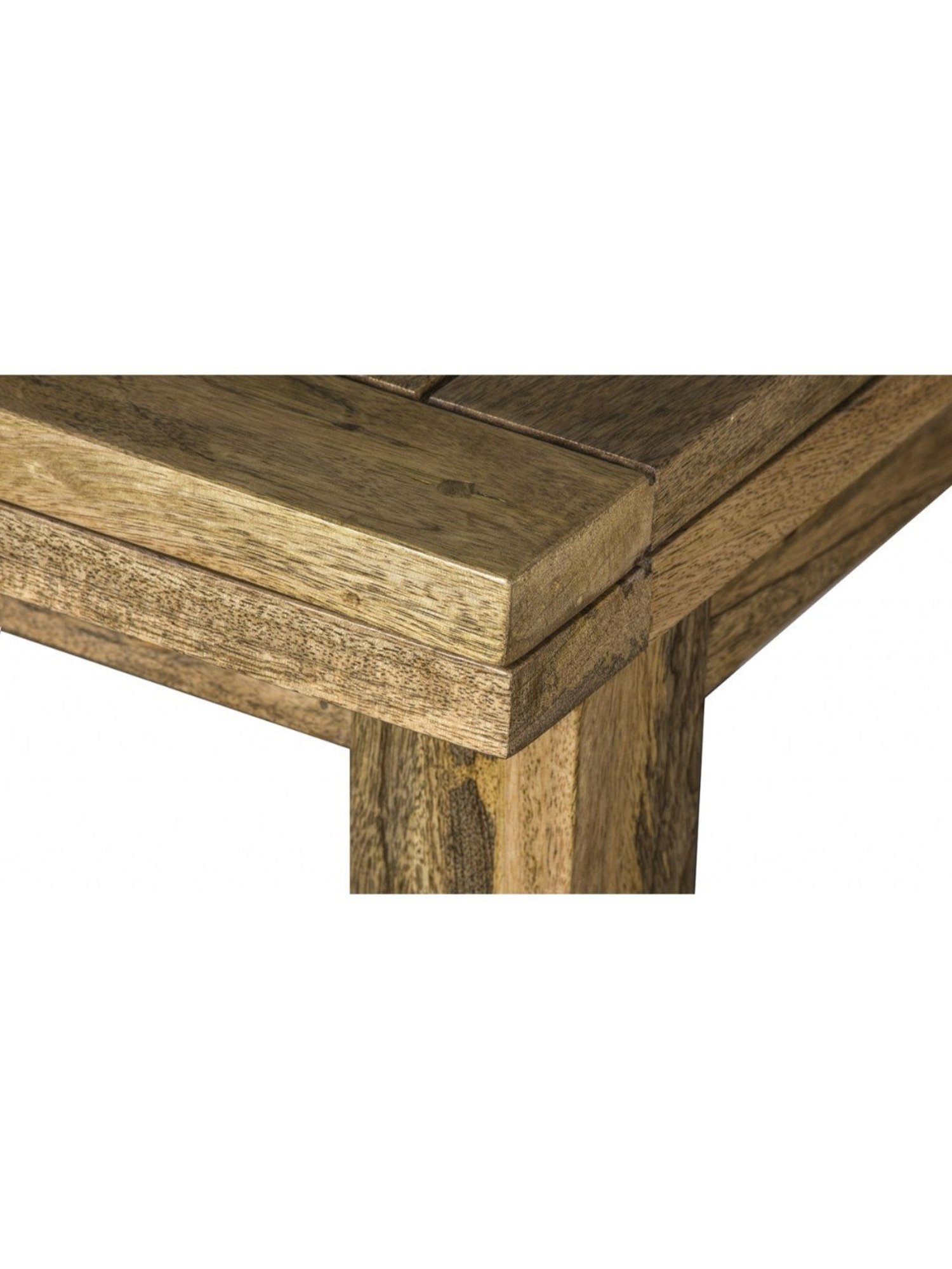 Artisan Furniture Granary Royale Oblong Brown Wood Butterfly Dining Table