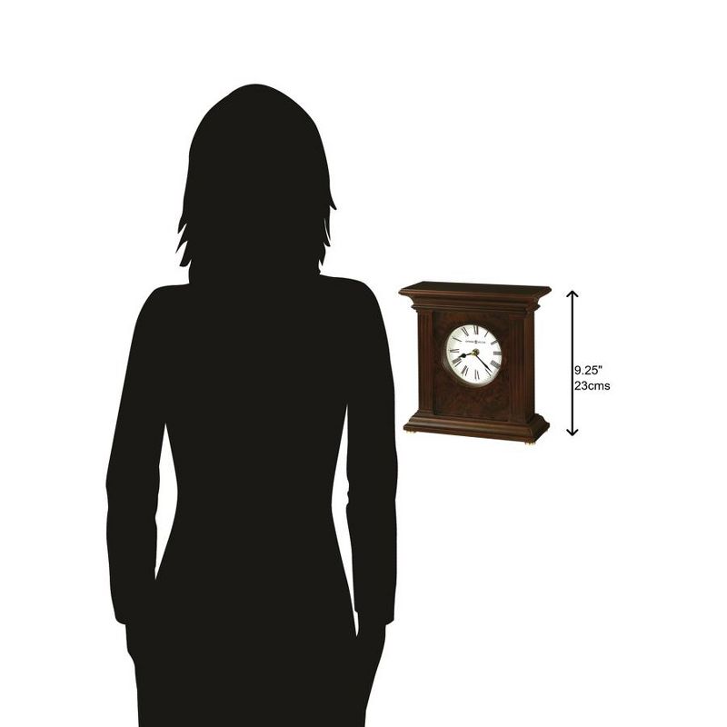 Howard Miller 635171 Howard Miller Andover Mantel Clock 635171 Cherry Bordeaux