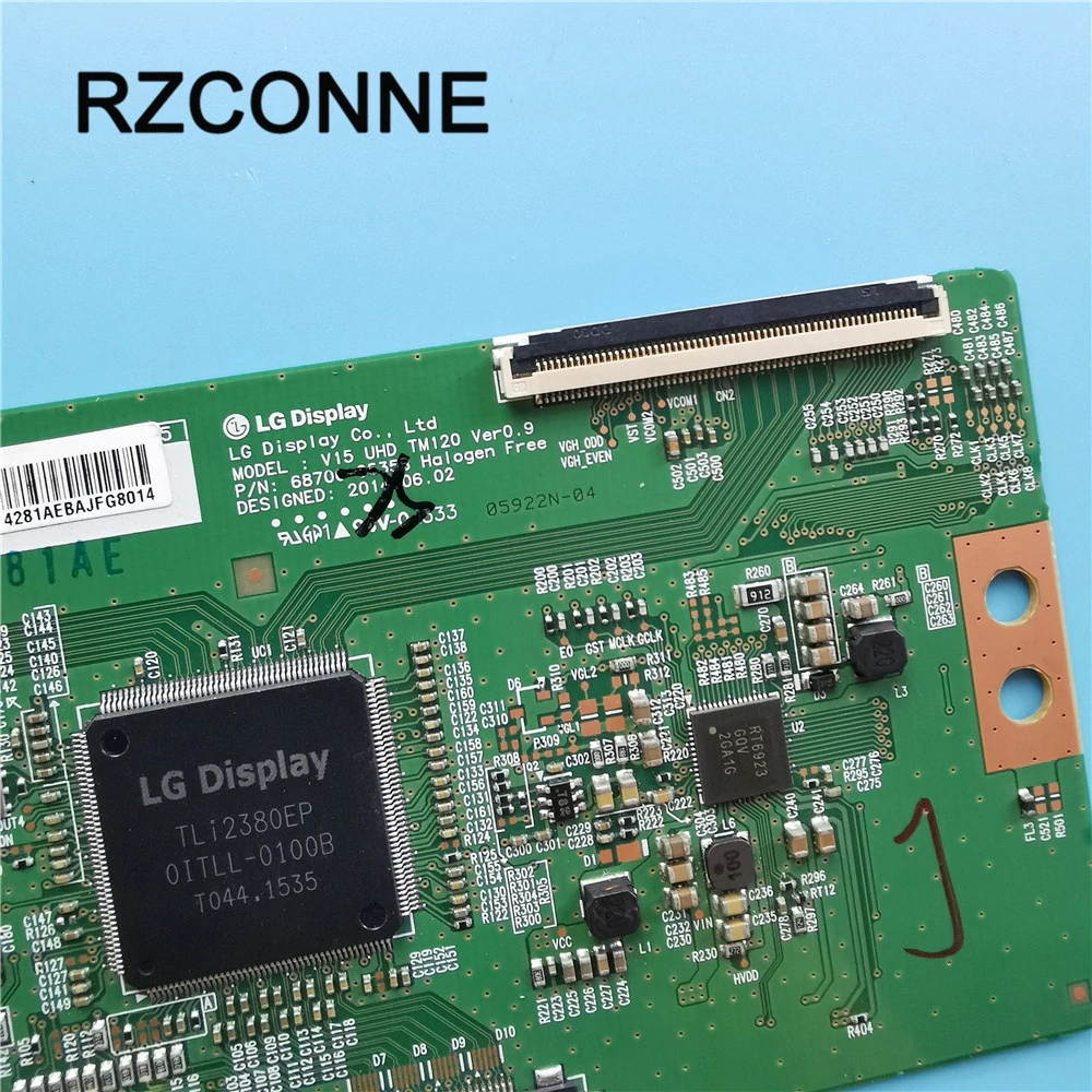 T-con board for LG V15 UHD TM120 Ver1.0 6870C-0535D/B