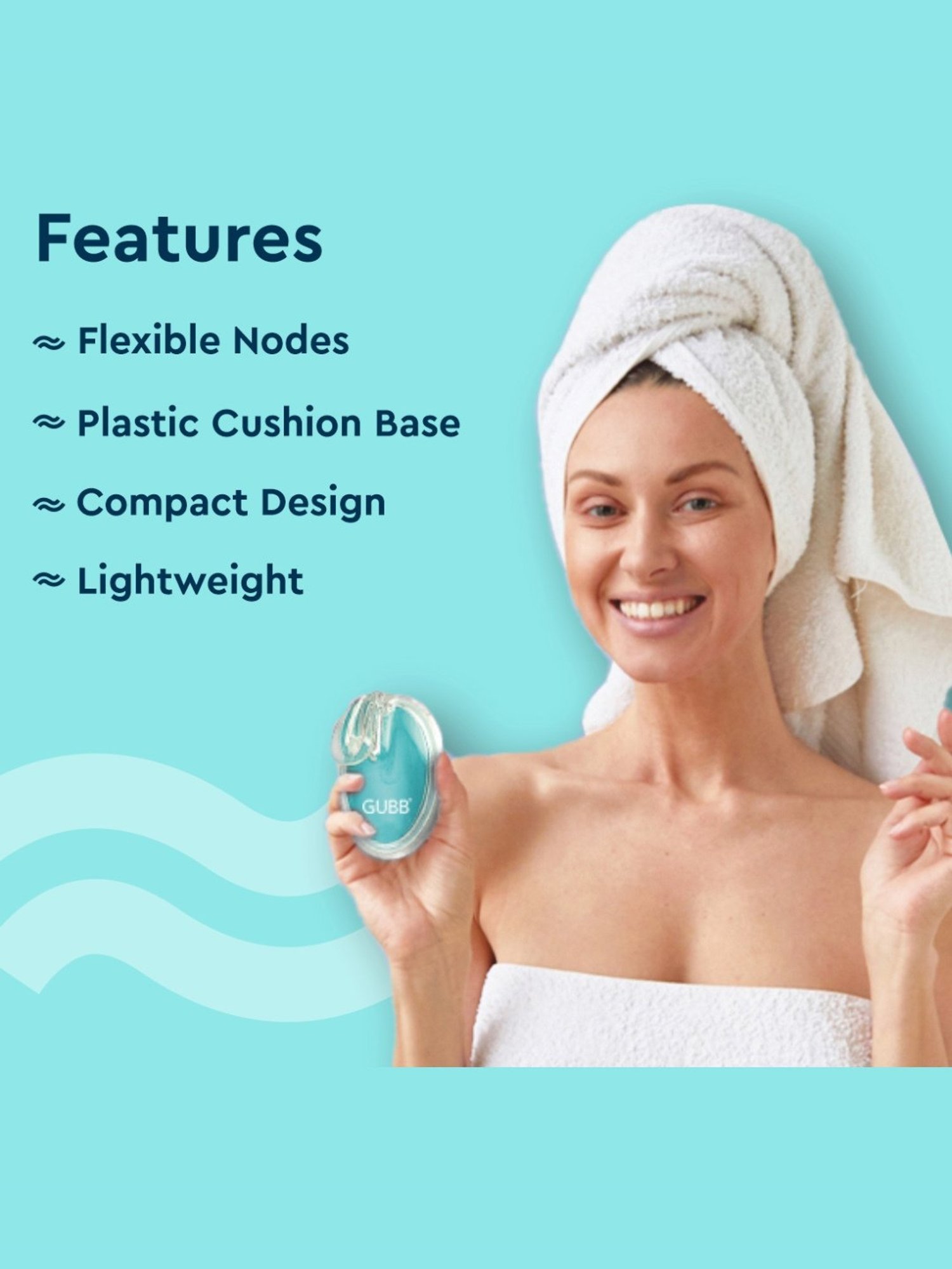 GUBB Body & Bath Massager - 1 Pc