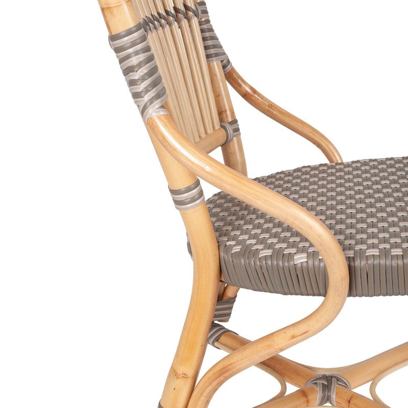 Raina Bistro Chair Gray/Natural - East at Main