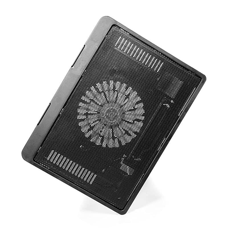 Laptop Cooling Pad for Ultra Slimp Notebook and Universal Laptop 14 13 and Smaller Metal mesh with Super Fan with Quiet and Light Weight Feature