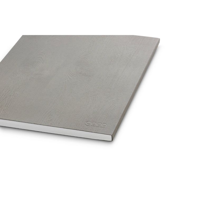 128 page College Ruled Composition Notebook 10"x7.5" Charcoal -  Good Office Day