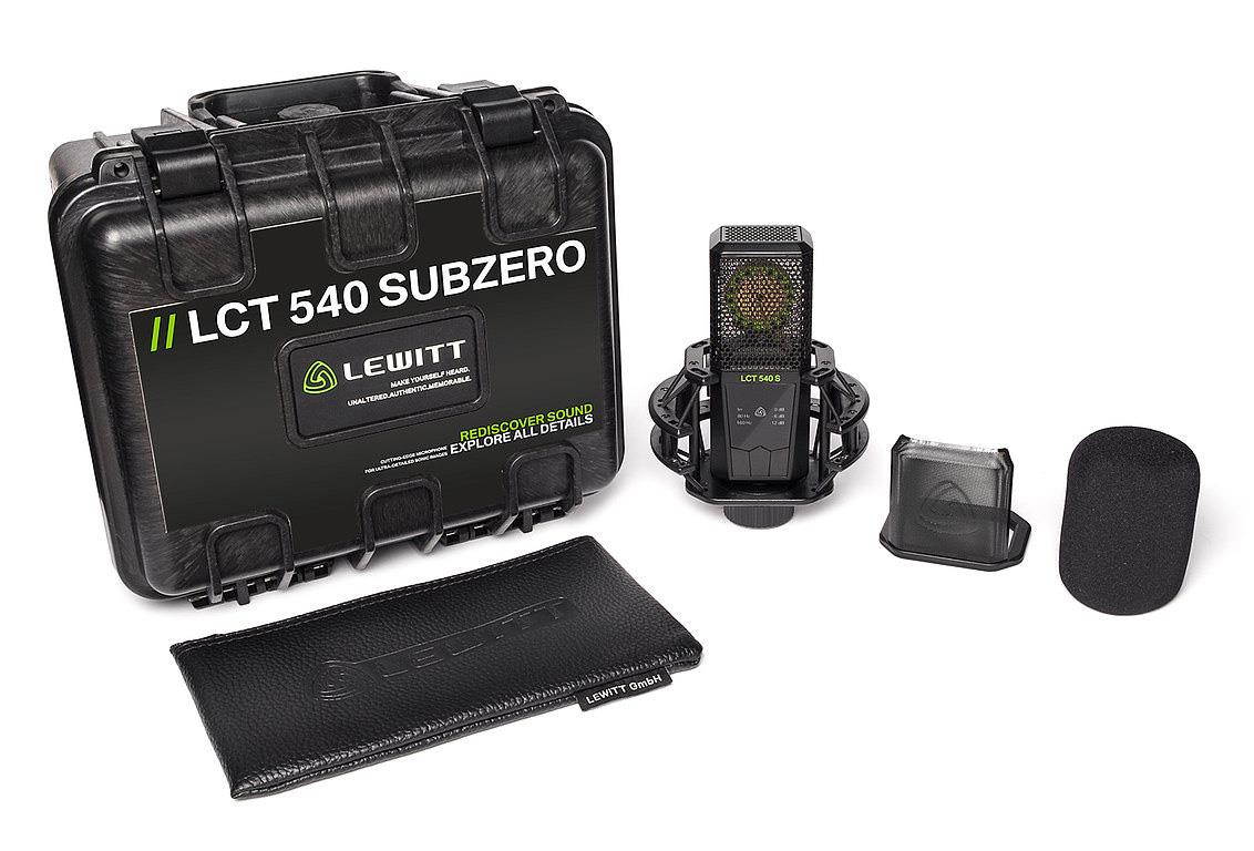 Lewitt LCT 540 Subzero Large-Diaphragm Cardioid Condenser Microphone