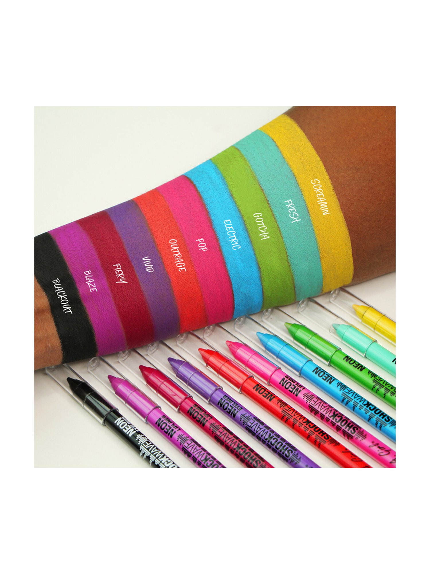 L.A. Girl Shockwave Neon Eye Liner Electric Blue - 1.2 gm