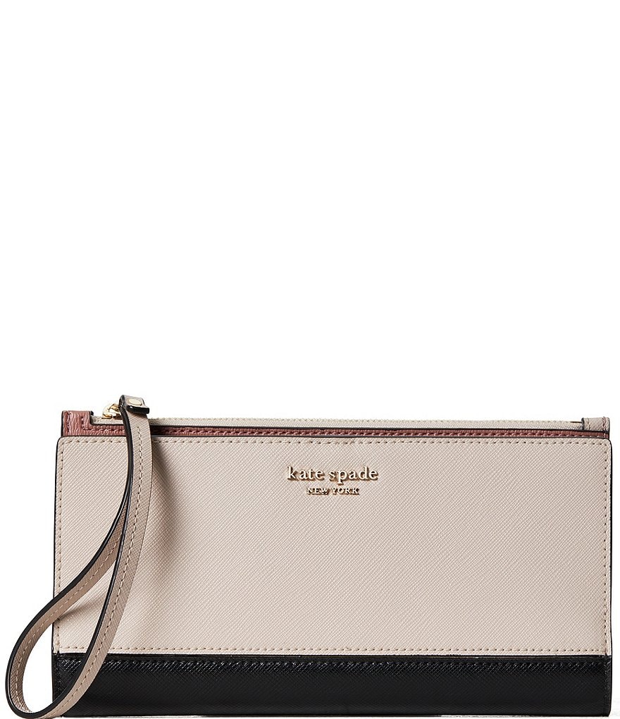 Michael Kors Zebra Signature Jet Set Double Zip Wristlet