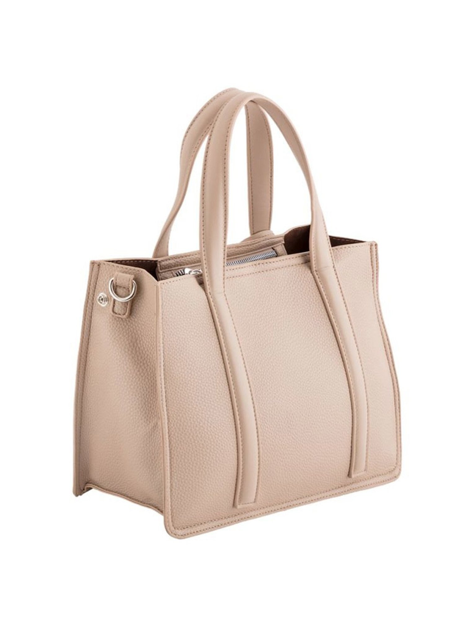 Carpisa New Waikiki Sand Faux Leather Solid Handbag