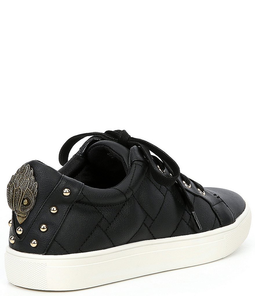 Kurt Geiger London Ludo Quilted Leather Ornament Detail Sneakers