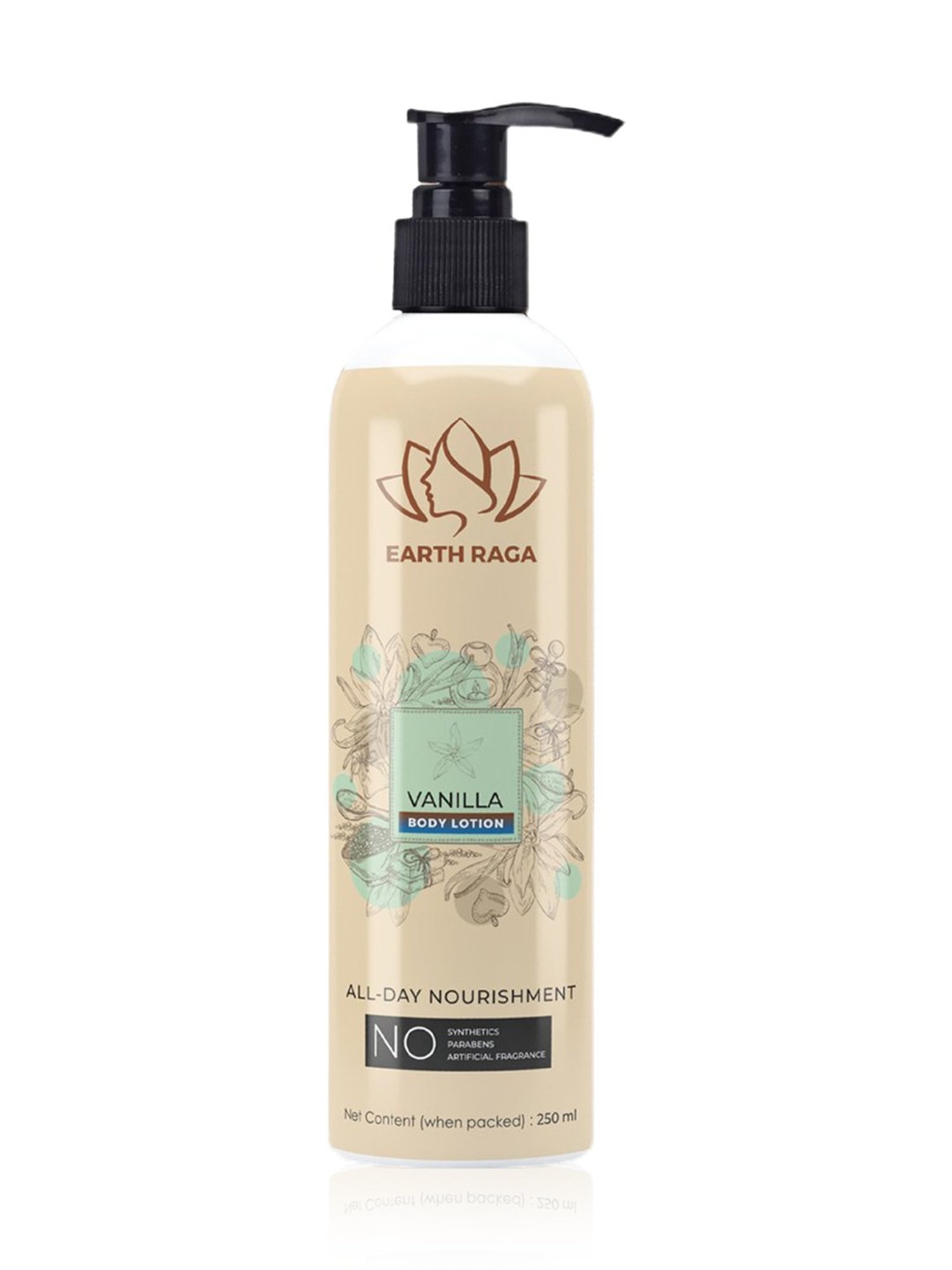Earthraga Vanilla Body Lotion - 250 ml