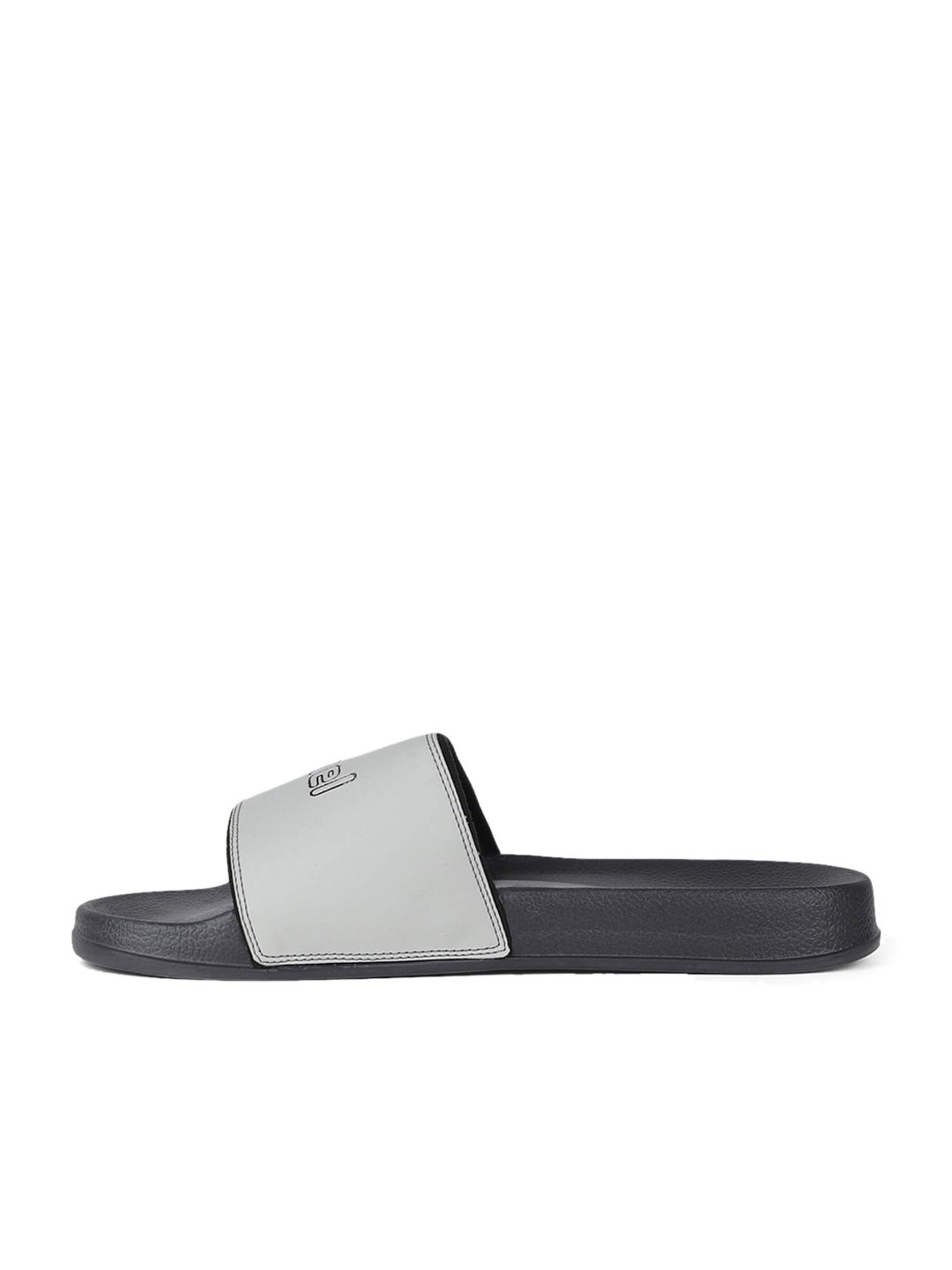 Hummel Men's Classic Grey Slides