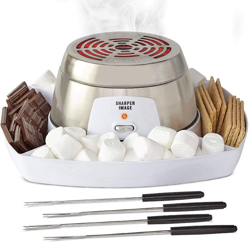 Sharper Image Electric Tabletop S'mores Maker - Gray
