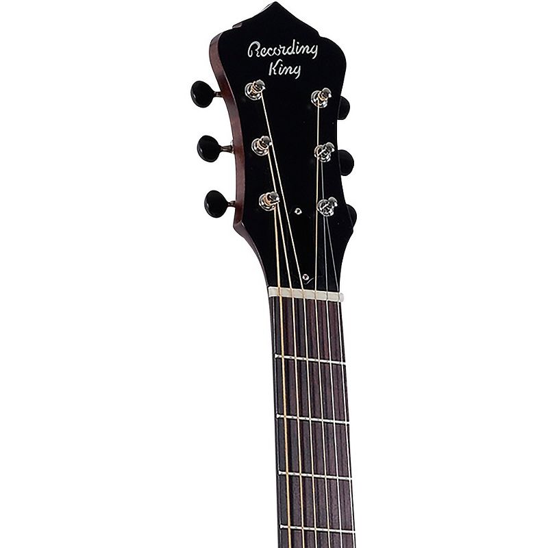 Recording King RM-998-D Metal Body Resonator, Style-0 Nickel-Plated