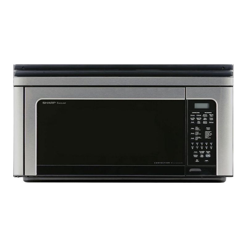 BLACK+DECKER 1.3 cu ft 1000 Watt Microwave Oven Black Stainless Steel