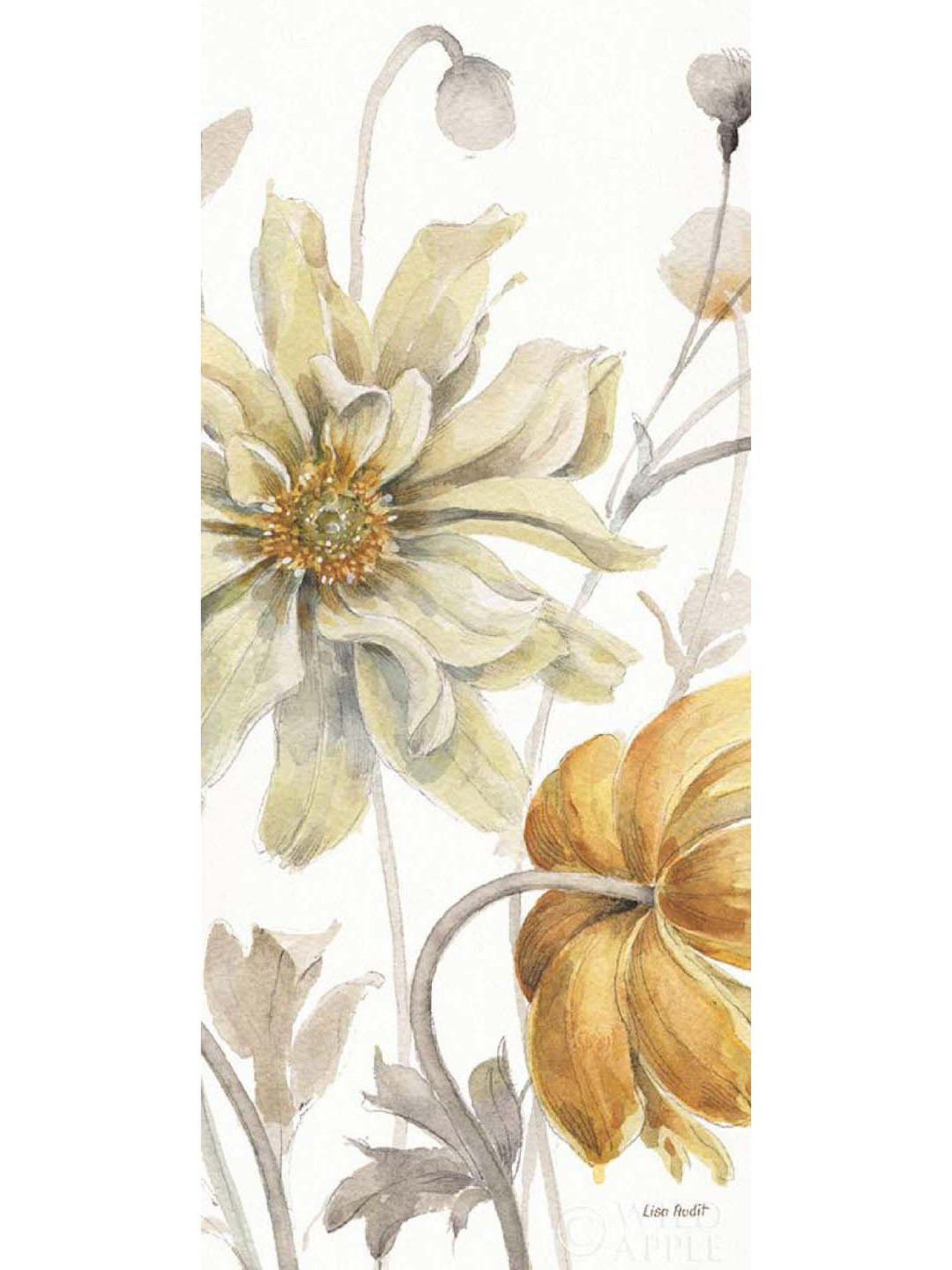 18"x24" 83 Oranges Juicy Surprise Unframed Wall Poster Print Blue - Deny Designs