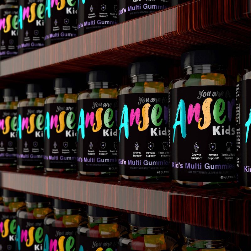Anser! Kid's Multivitamin Gummies - 60ct