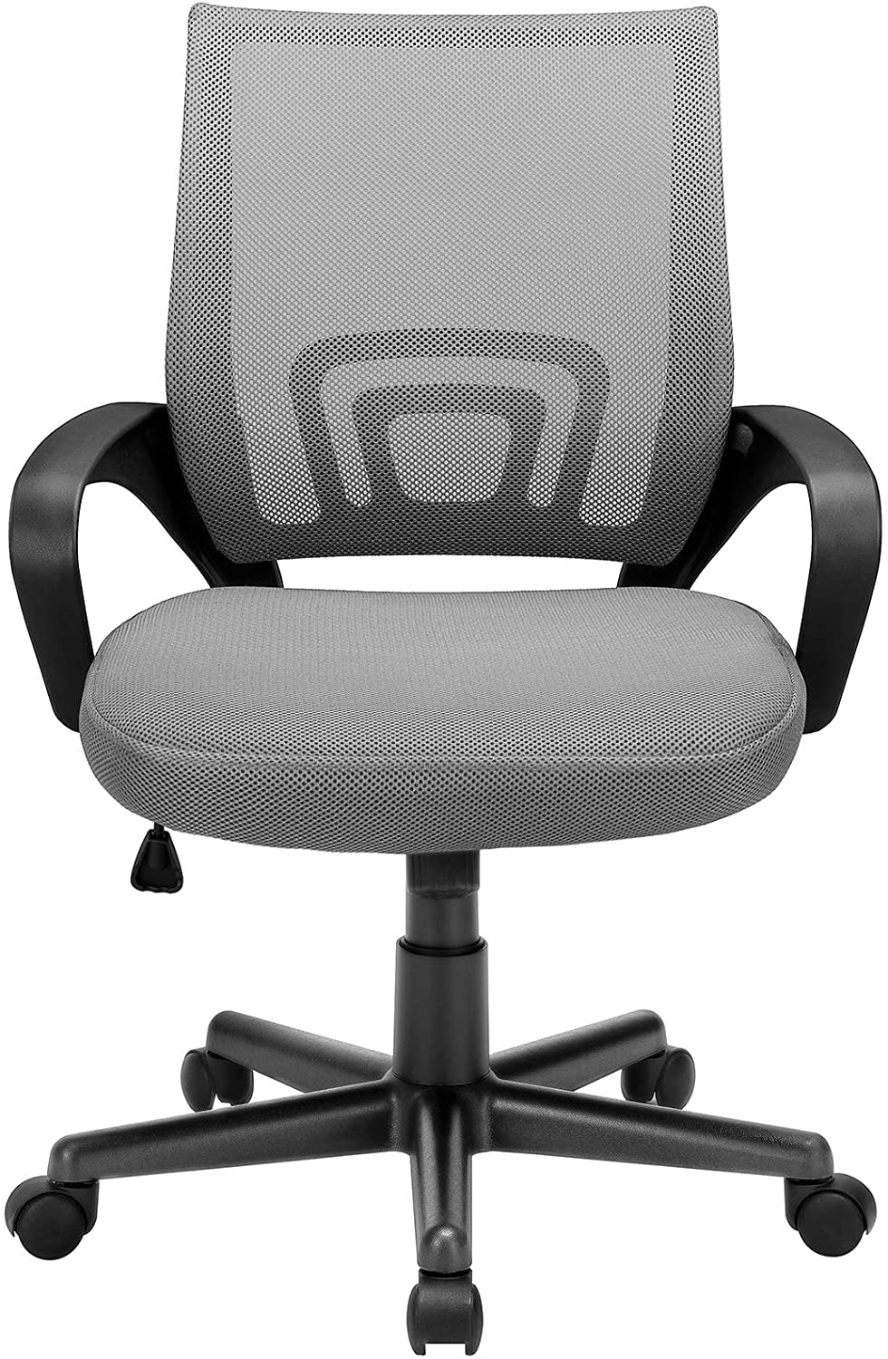 Vitesse Office Chair Mesh Desk Chair Ergonomic Computer Chair with Lumbar Support Modern Executive Adjustable Chair Rolling Swivel Chairs for Women Men,Grey