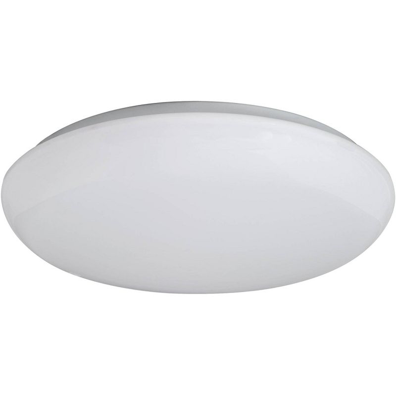Levine Shallow Flushmount 11" Wide White LED Ceiling Light