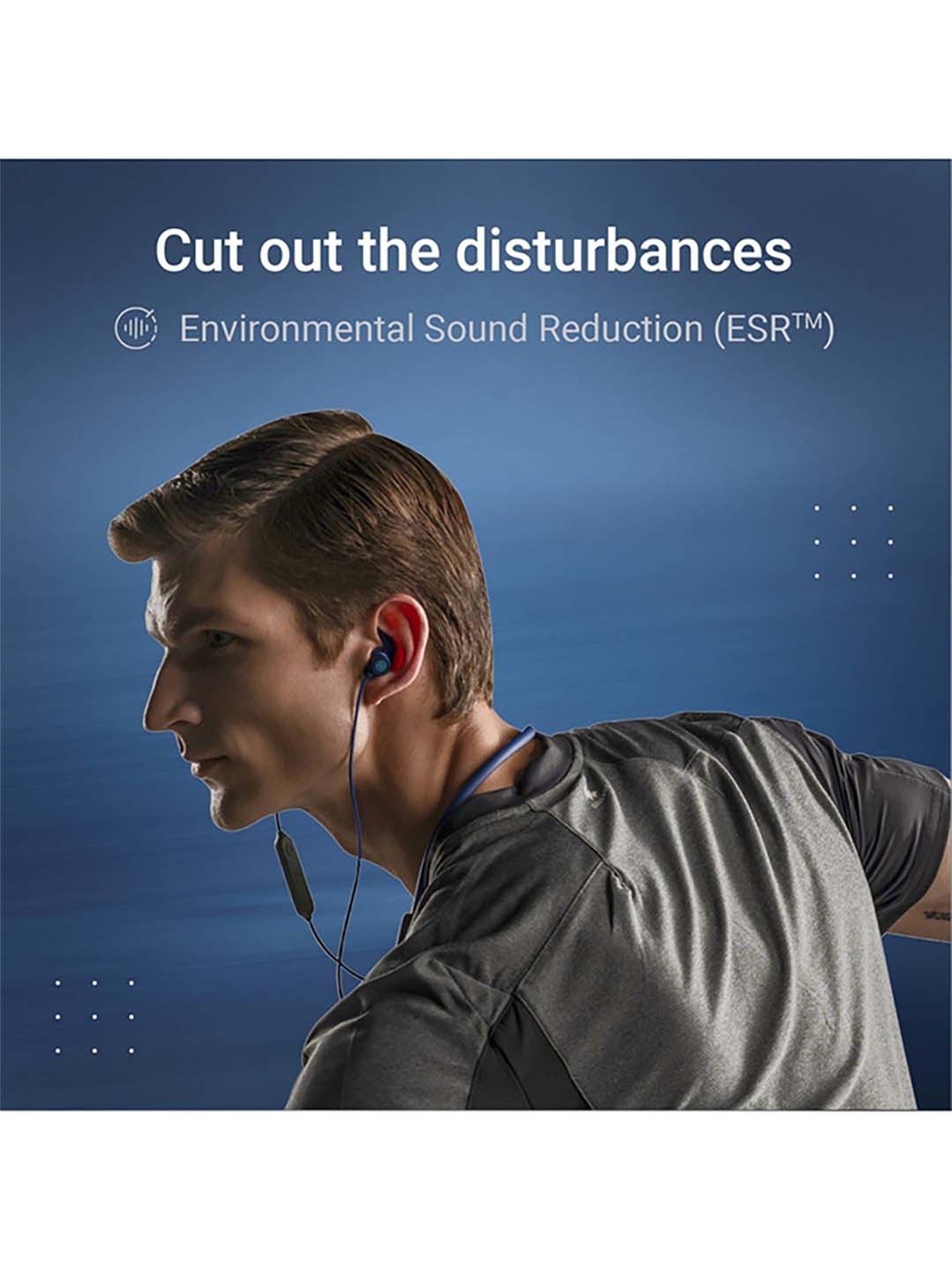 Noise Tune Active Pro Bluetooth V5.2 Bluetooth Headset (Midnight Black)