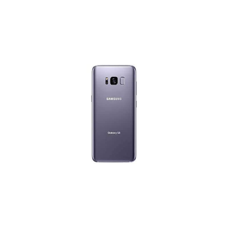 Galaxy S8 G950U 64GB Unlocked GSM US Version Phone w 12MP Camera Orchid Gray Renewed