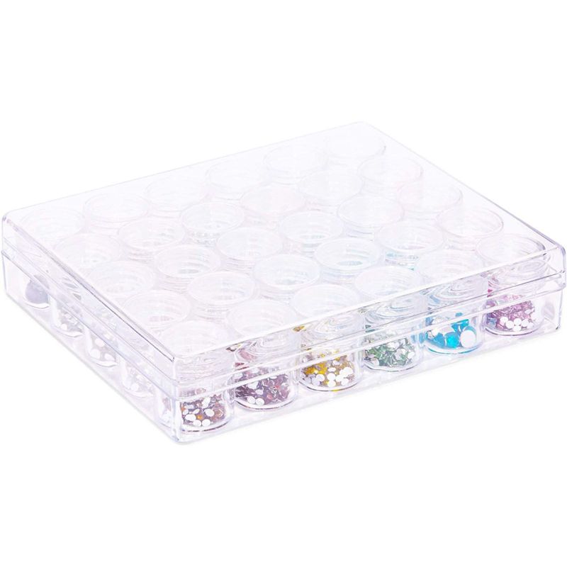 Sterilite 19434303 120 Quart Clear Plastic Storage Container Box and Lid with Blue Latches and Wheels (3 Pack)