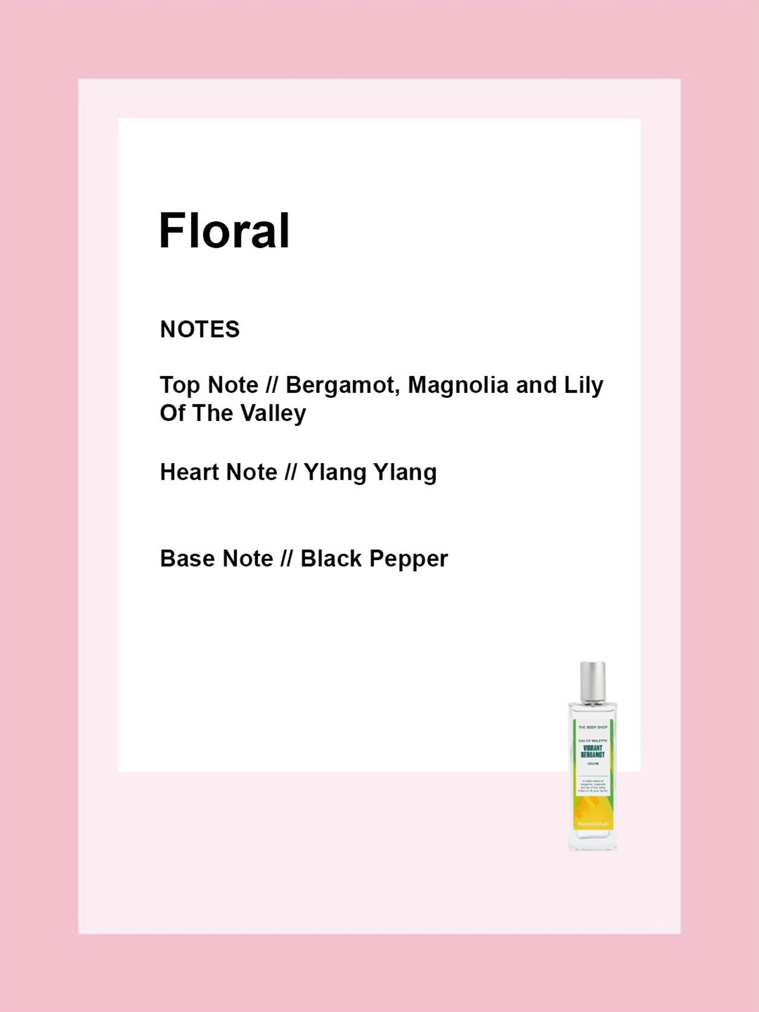 THE BODY SHOP Vibrant Bergamot Eau de Toilette - 50 ml