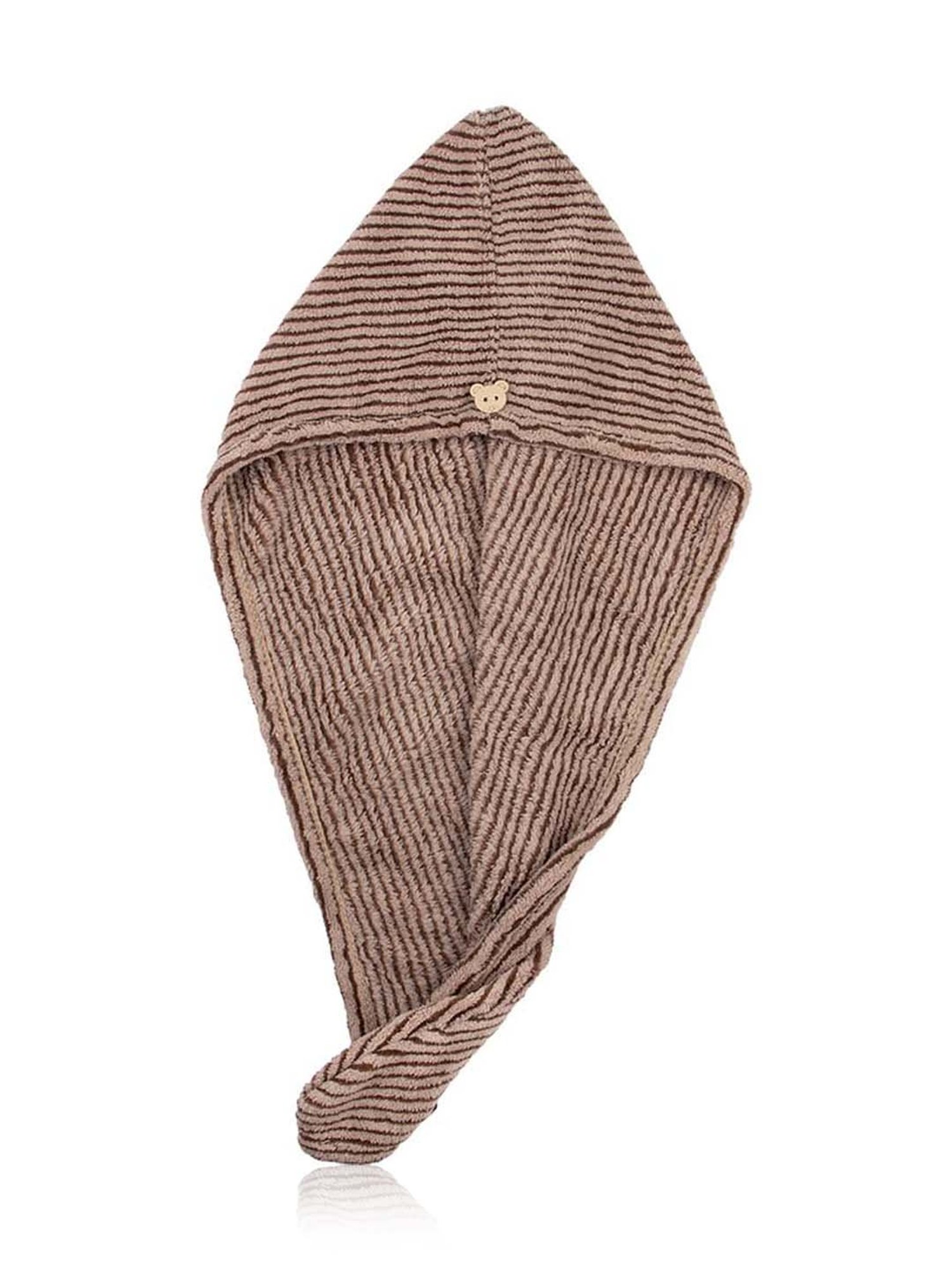 Streak Street Microfiber Hair Wrap Towel Choco Mudpie