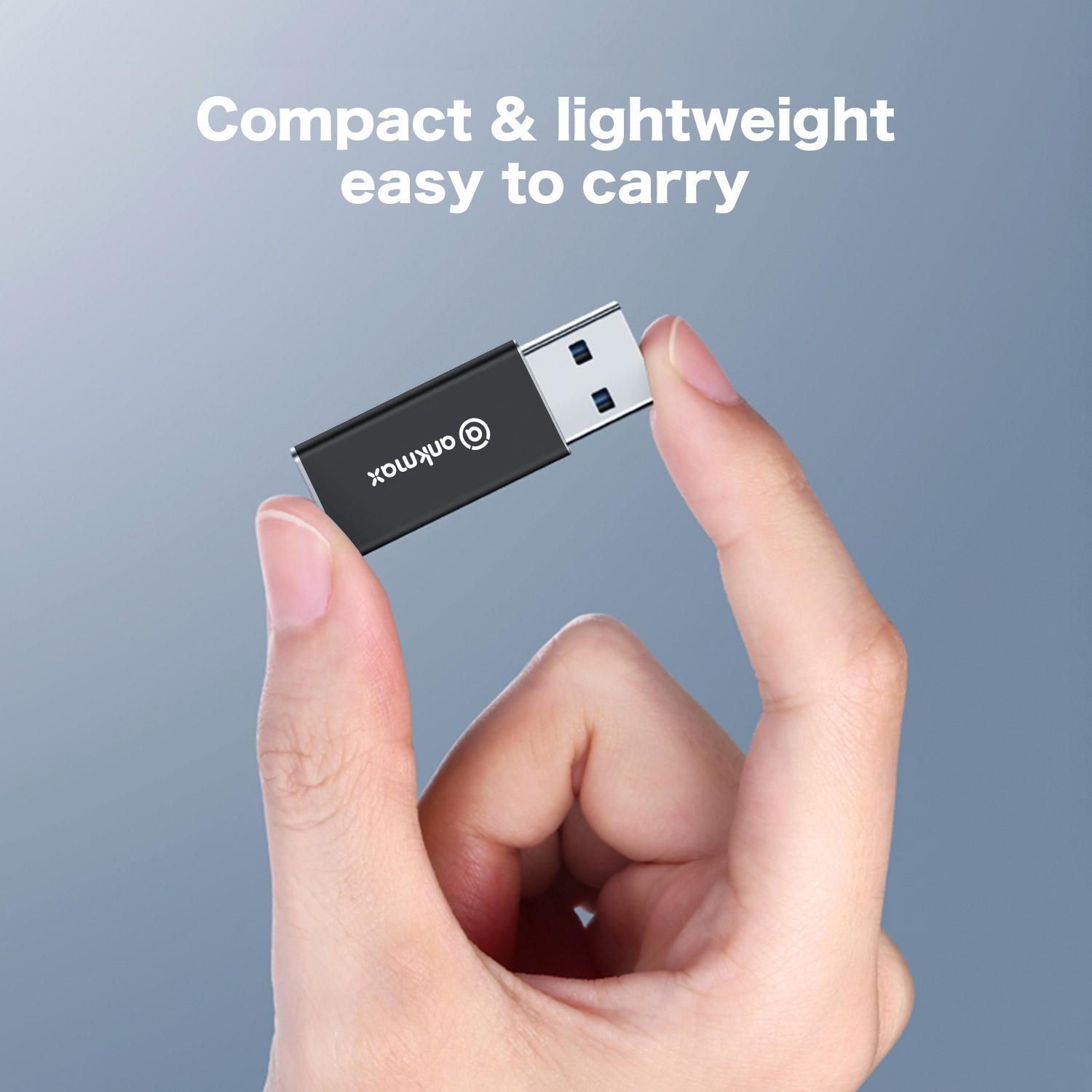 USB C to USB A Adapter - Ankmax UA312C USB C to USB A Connector, USB C 3.1Adapter Support 5Gbps Data Sync & Fast Charging - Compatible with Laptops, PC, Chargers, Power Banks and More Devices