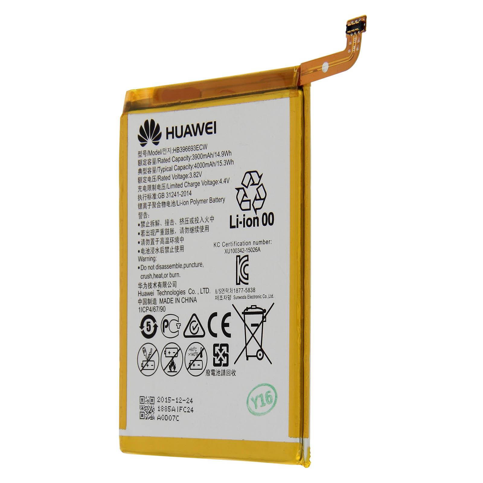 OEM Huawei Mate 8 Replacement Battery MT8-TL00/01 HB396693ECW 3900mAh + Tools