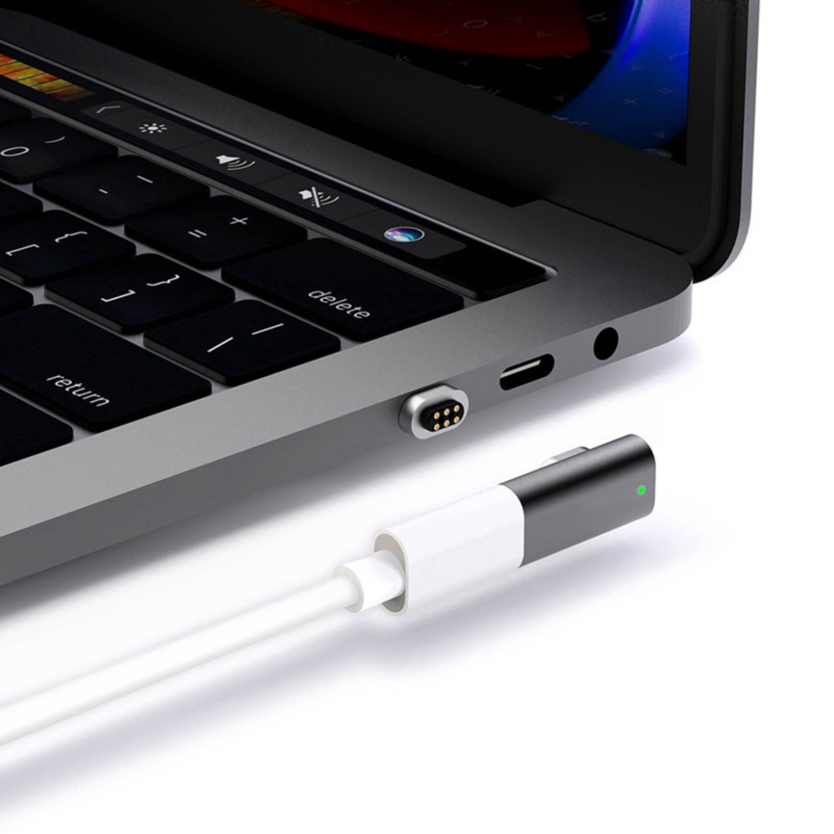 1 Pcs Side Plug Pd100W Fast Charge Computer Adapter & 1 Set VESA Mount Kit for 19 To 27 Inch LED LCD Monitor Screen