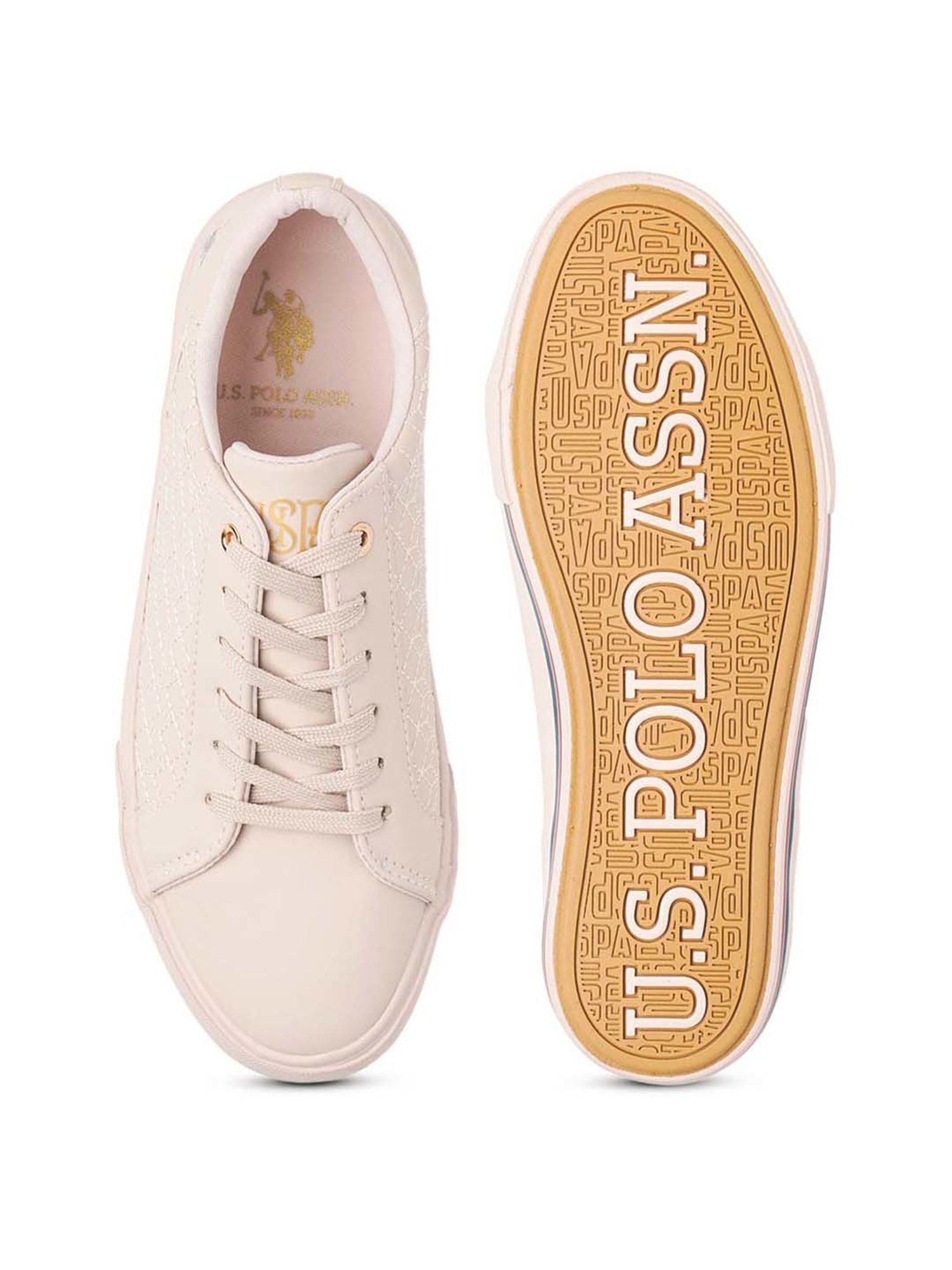U.S. Polo Assn. Women's Nude Sneakers