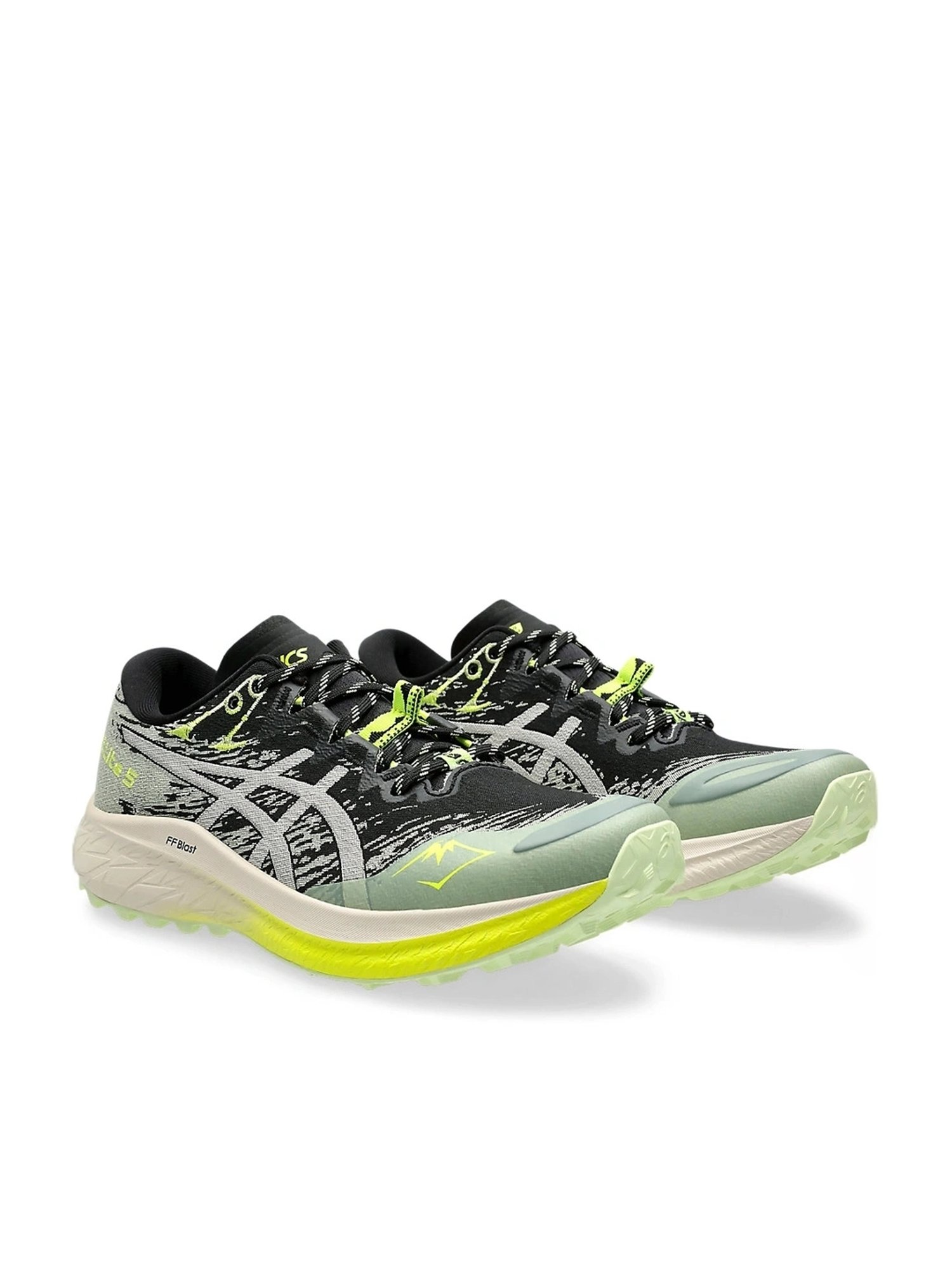 Asics Women's Fuji Lite 5 Black Running Shoes