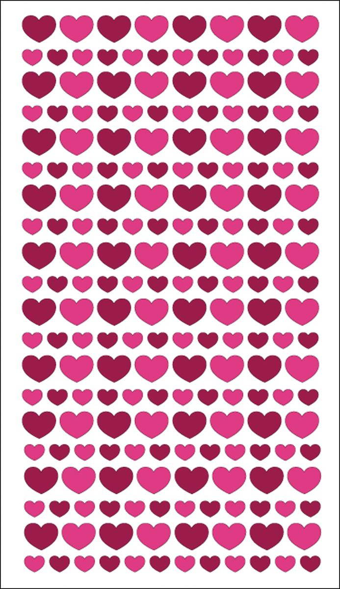 Sticko Paper & Glitter Valentine Stickers-Glitter Hearts