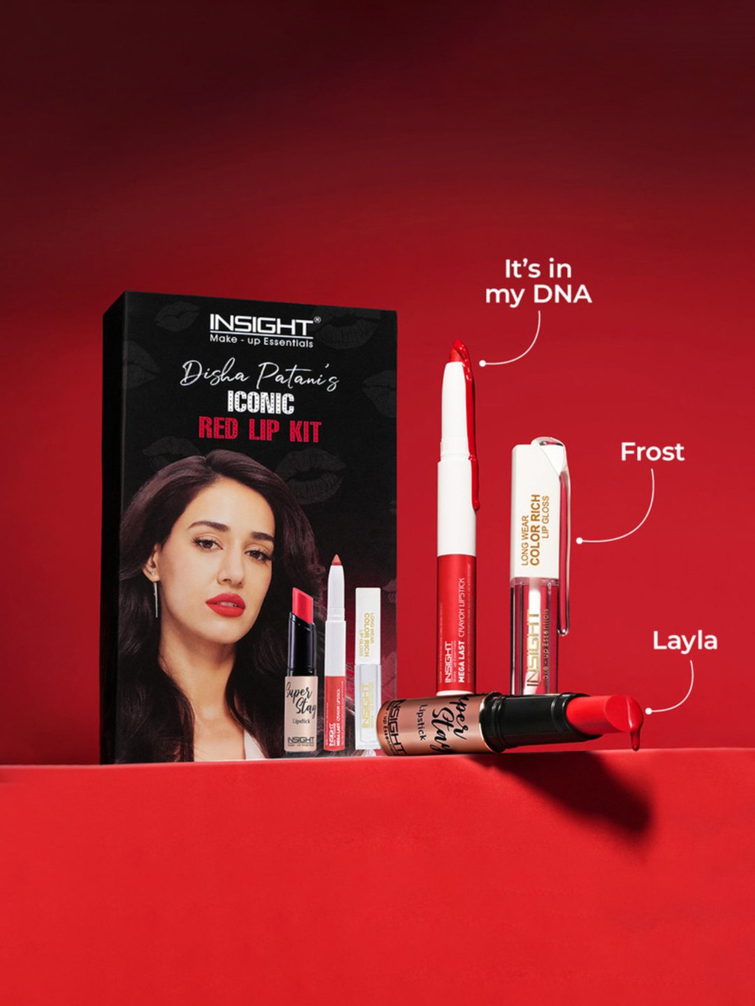 StarStruck By Sunny Leone Liquid Lip Color & Lip Liner Kiss Me Pink