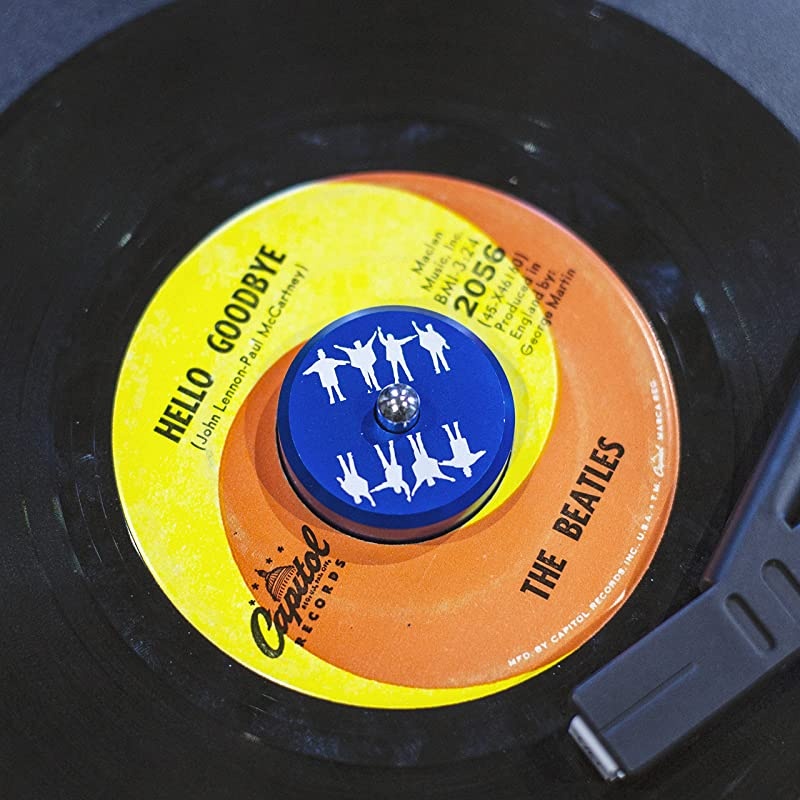CR9100A-BE Aluminum 45 Adapter, The Beatles Help!