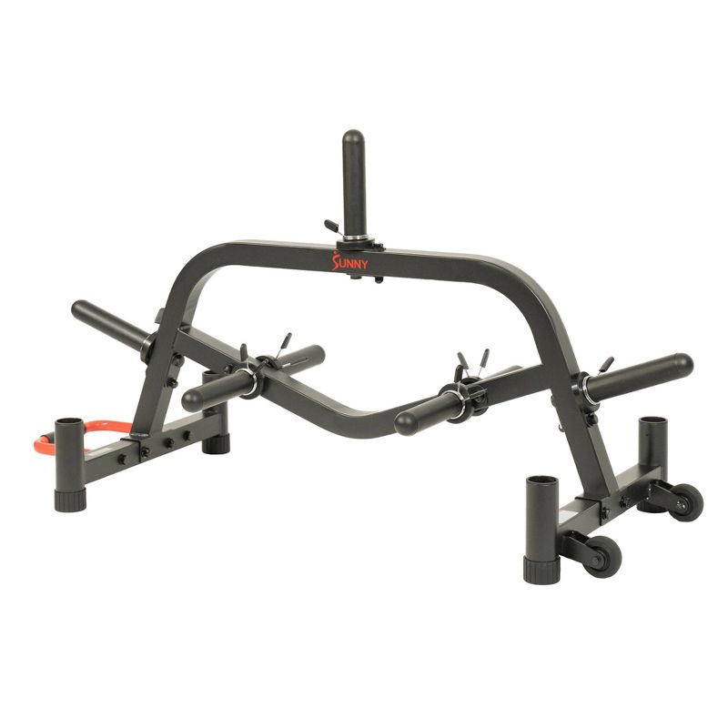 Sunny Health & Fitness Lat Pull Down Attachment Pulley System for Power Racks