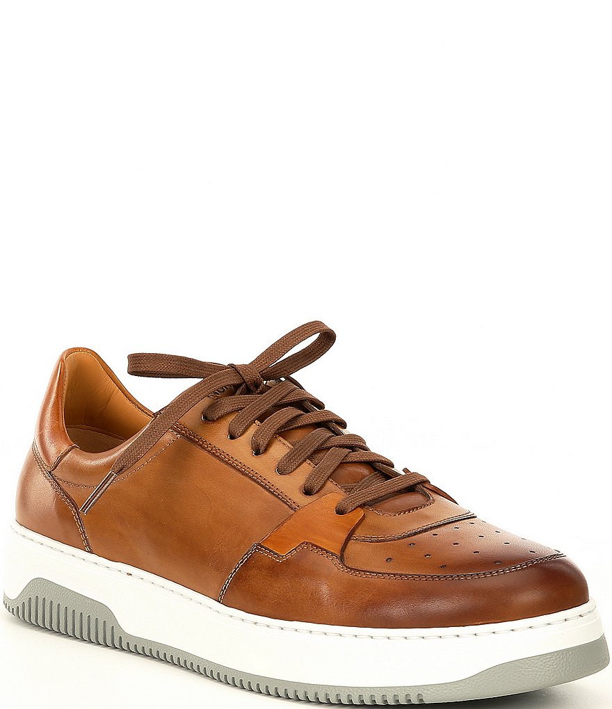 Magnanni Men's Cordoba Leather Lace-Up Sneakers