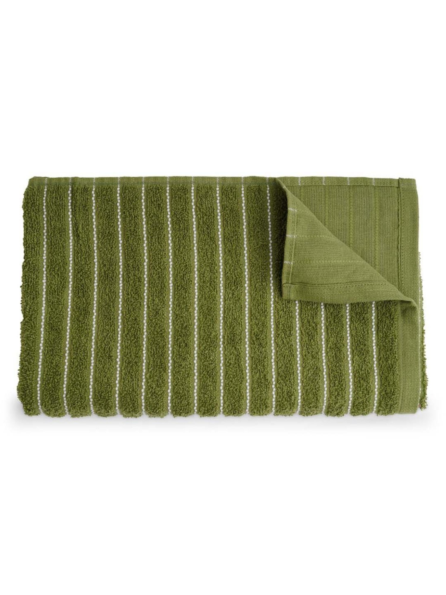 Welspun 2-In-1 Apple Green Cotton 250 GSM Bath Towel