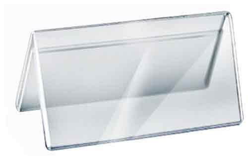 Azar Displays 192804 6-Inch Width by 3-Inch Height Two-Sided Nameplate, 10-Pack