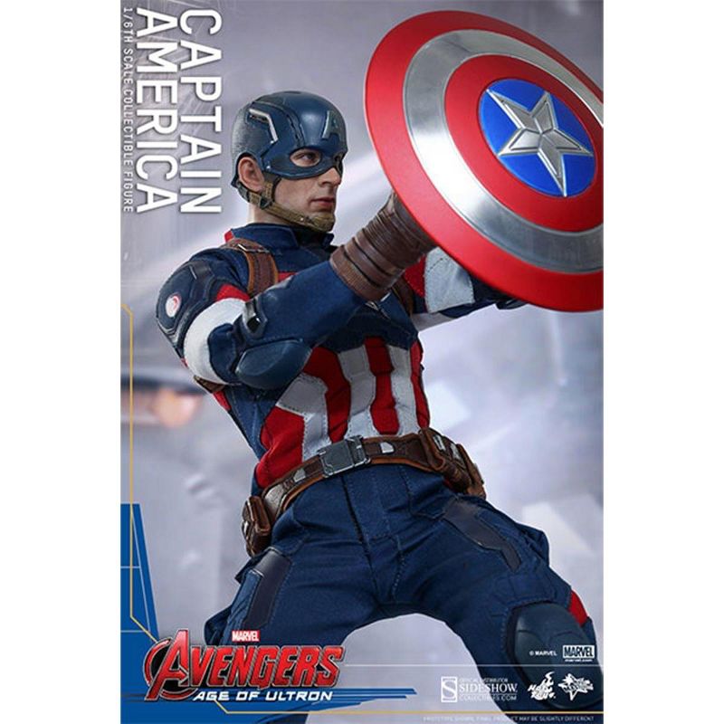 Hot Toys Avengers Age of Ultron Hot Toys 1/6th Scale Action Figure Captain America