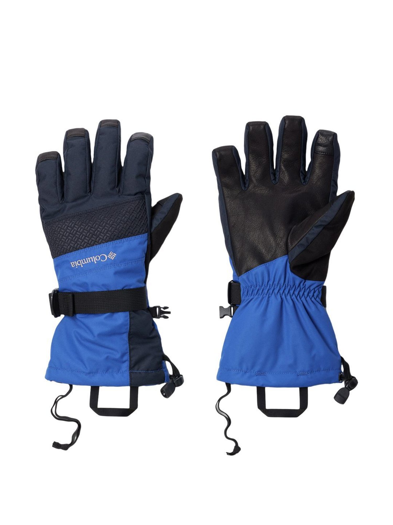 Royal Enfield Black Leather Solid Gloves