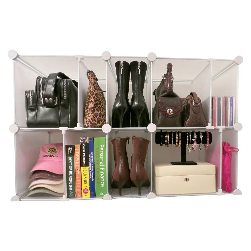 Luxury Living Park-a-Purse Modular Organizer Clear