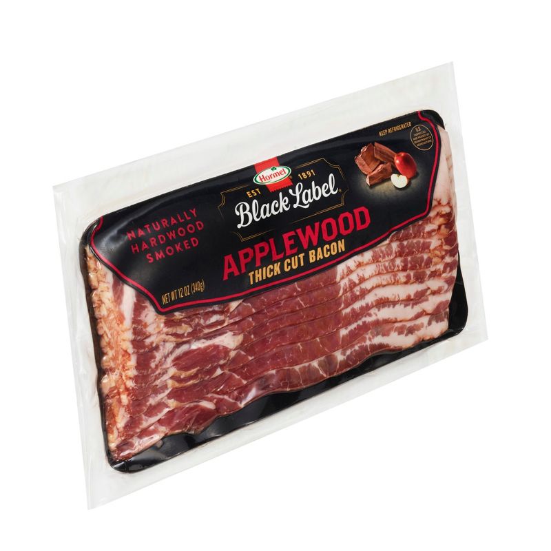 Hormel Black Label Classic Country Style Thick Cut Bacon - 12oz