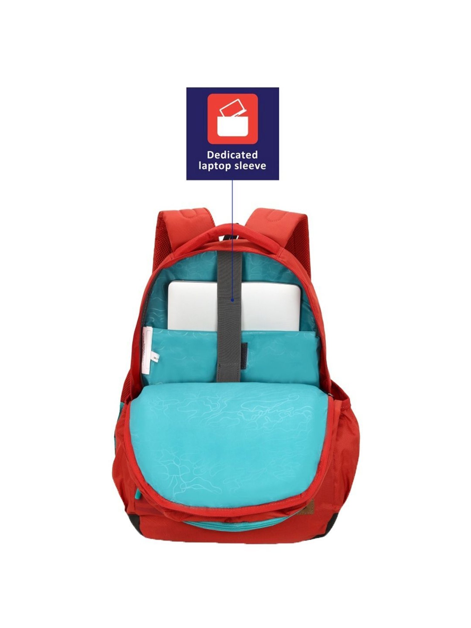 LAVIE SPORT Atlantis Red Medium Laptop Backpack