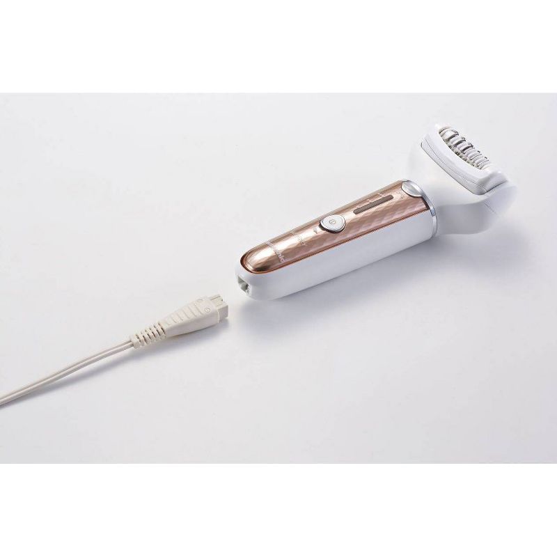 Panasonic Premium Cordless Epilator for Wet & Dry with 5 Attachments