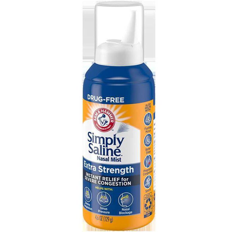 Simply Saline Extra Strength for Severe Congestion Relief Nasal Mist - 4.6oz