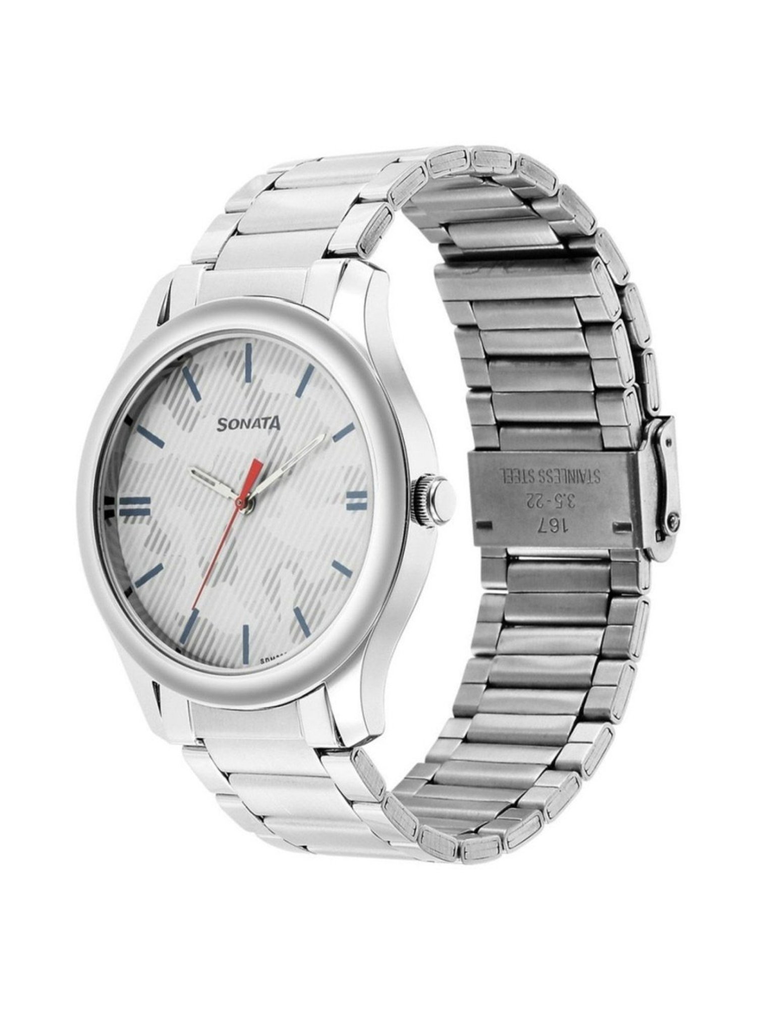 Sonata Camo NS77106SM07W Analog Watch for Men