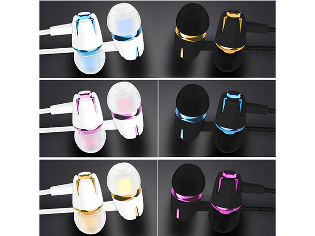 AutofeelSunriseoffice Sport In Ear Headphones Wired Super Bass Stereo Earphone Headset With Microphone For Mobile Phone Computer PC Xiaomi Samsung MP3