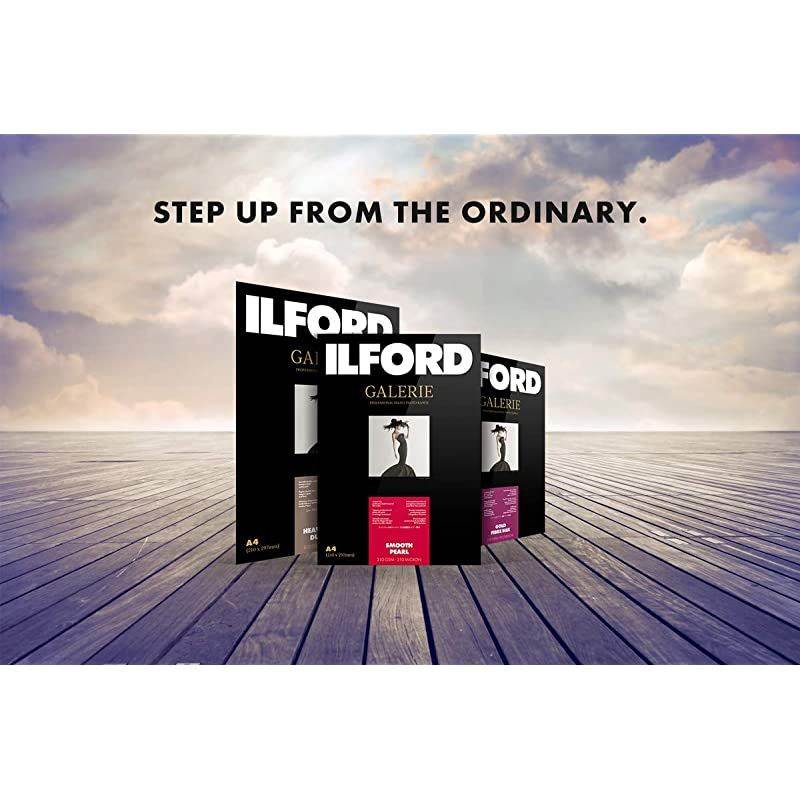 GALERIE Prestige Smooth Pearl 4 x 6 Inches 100 Sheets 2001743 HighDensity Heavyweight Professional Inkjet Photo Range Paper with HDR Instant Dry Nanoporous Surface